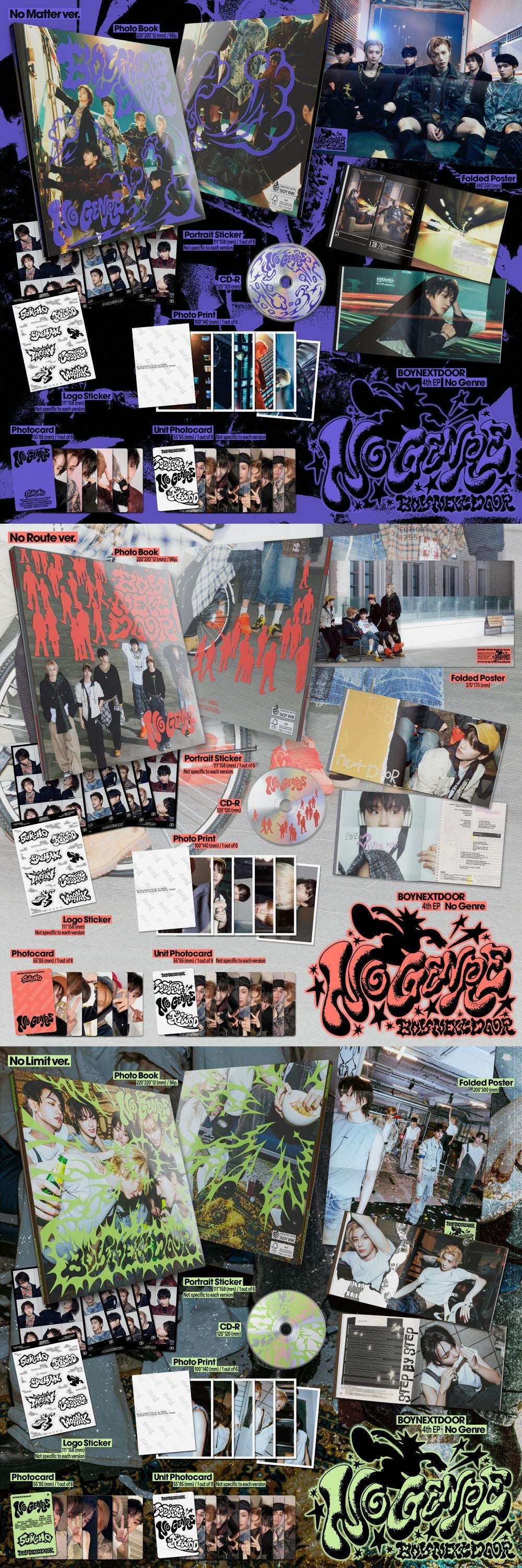 BOYNEXTDOOR - 4th EP 'No Genre'