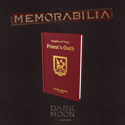 ENHYPEN - DARK MOON SPECIAL ALBUM 'MEMORABILIA' (Vargr Version) + Apple Music POB Logo Postcard