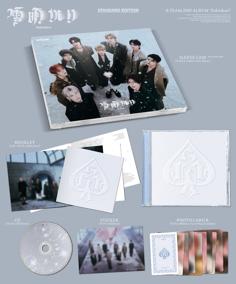&TEAM - 2nd Album 'YUKIAKARI' (Standard Edition)