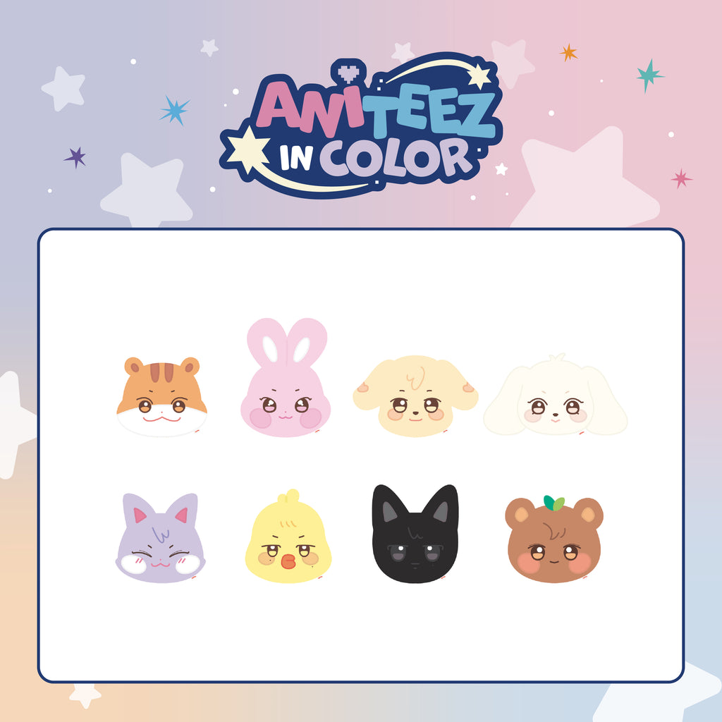 ATEEZ X ANITEEZ - 'ANITEEZ IN COLOR' MD - ANITEEZ PLUSH CUSHION