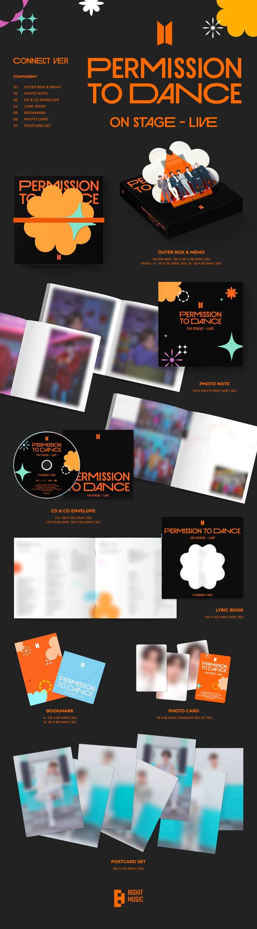 [PRE-ORDER] BTS - 'PERMISSION TO DANCE ON STAGE - LIVE'