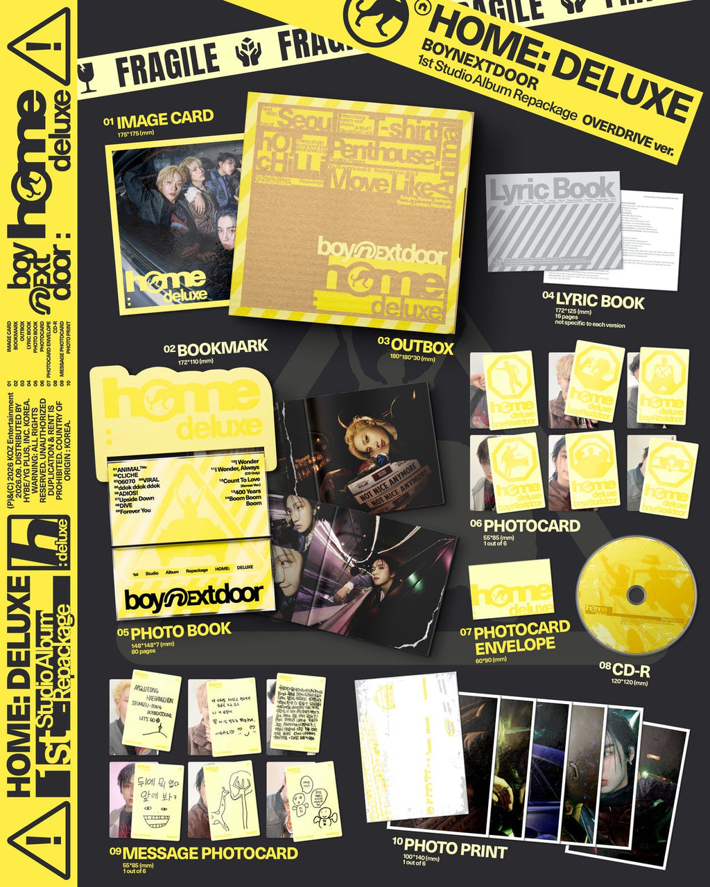 BOYNEXTDOOR - 1st Album Repackage 'HOME: DELUXE' (hello82 Exclusive)