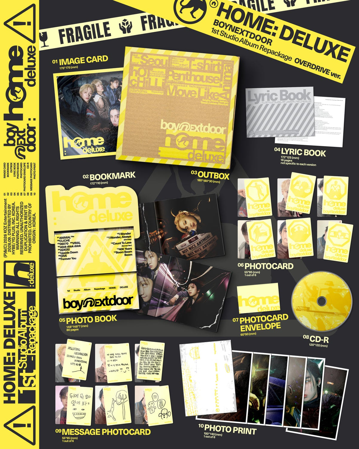 [PRE-ORDER] BOYNEXTDOOR - 1st Album Repackage 'HOME: DELUXE' (hello82 Exclusive)