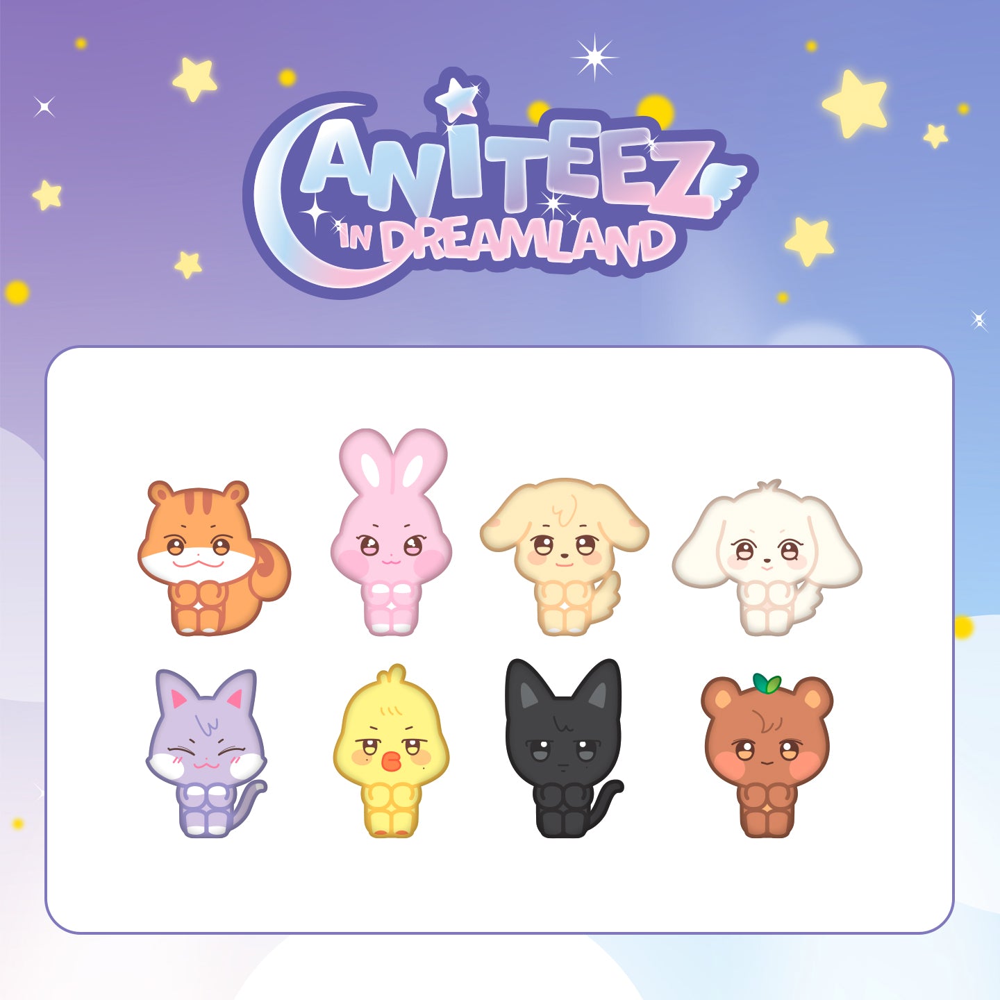 [PRE-ORDER] ATEEZ 에이티즈 - 'ANITEEZ IN DREAMLAND' MD - Pajamas Set