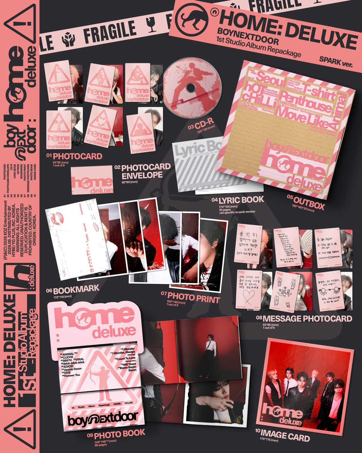 [PRE-ORDER] BOYNEXTDOOR - 1st Album Repackage 'HOME: DELUXE' (hello82 Exclusive)