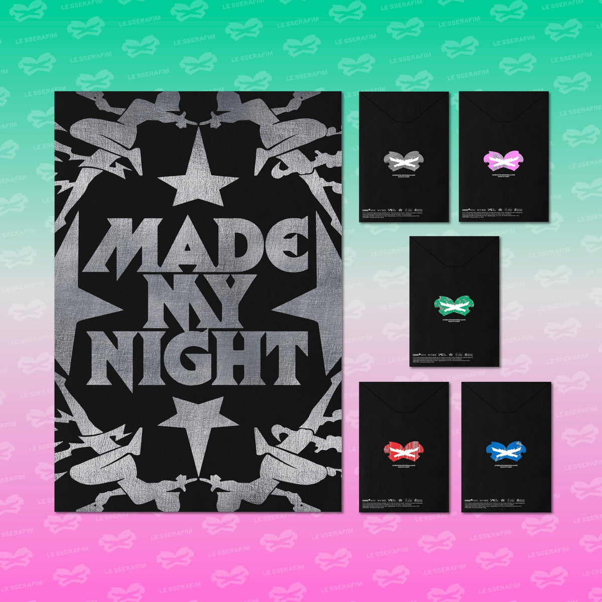 [PRE-ORDER] LE SSERAFIM - 2nd Single Album 'Made My Night' (COMPACT Ver.) (Random)