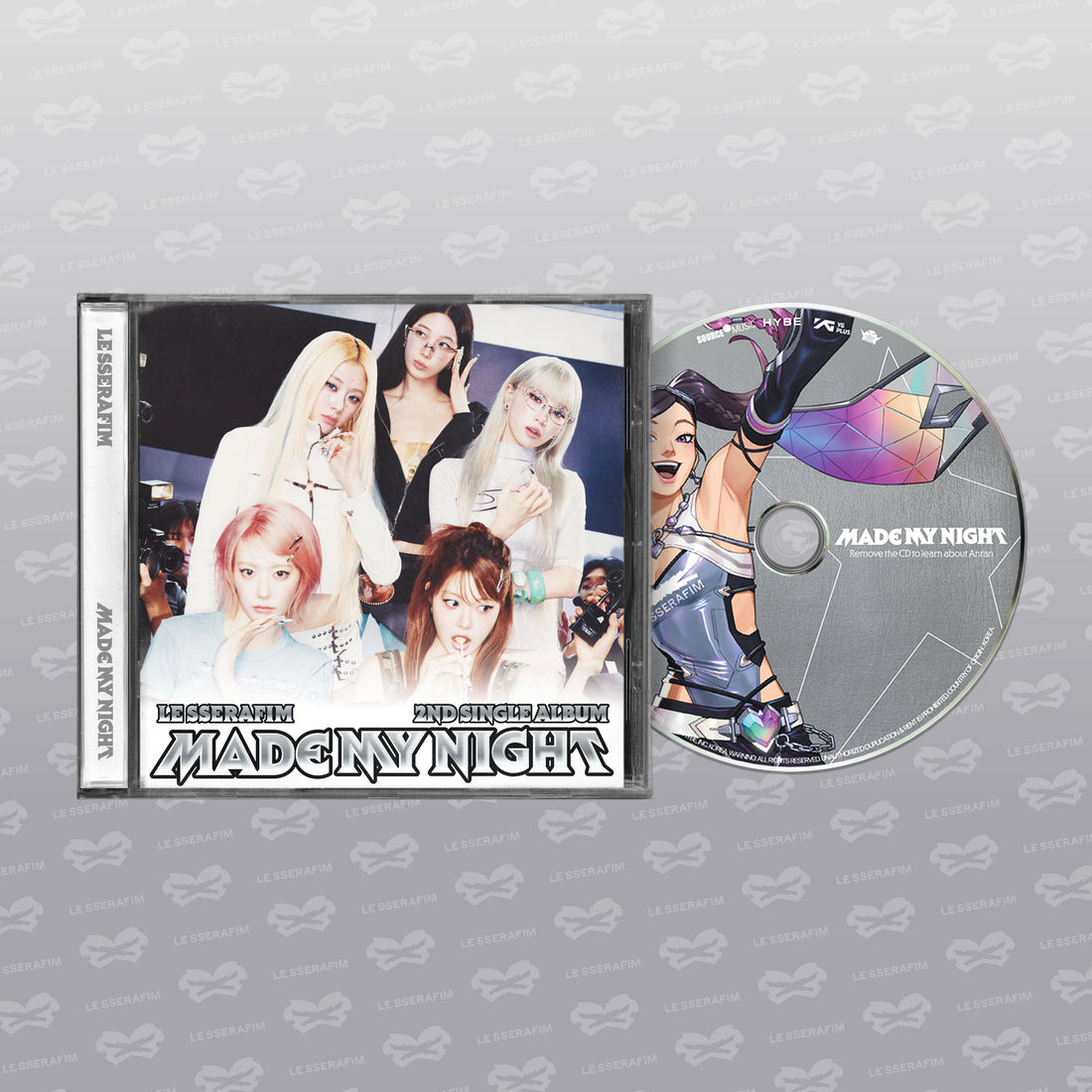 [PRE-ORDER] LE SSERAFIM - 2nd Single Album 'Made My Night' (Single CD)