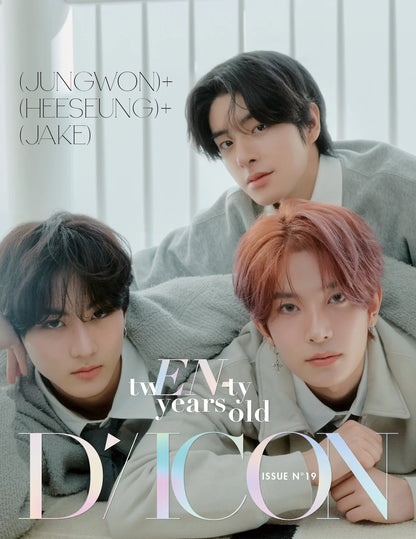 ENHYPEN - DICON VOLUME N°19 ‘tw(EN-)ty years old’ (JUNGWON + HEESEUNG + JAKE)