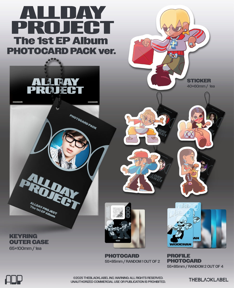 ALLDAY PROJECT - The 1st EP 'ALLDAY PROJECT' (Photocard Pack ver.)