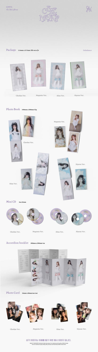 QWER - 4th Mini Album 'CEREMONY' (Booklet Ver.)