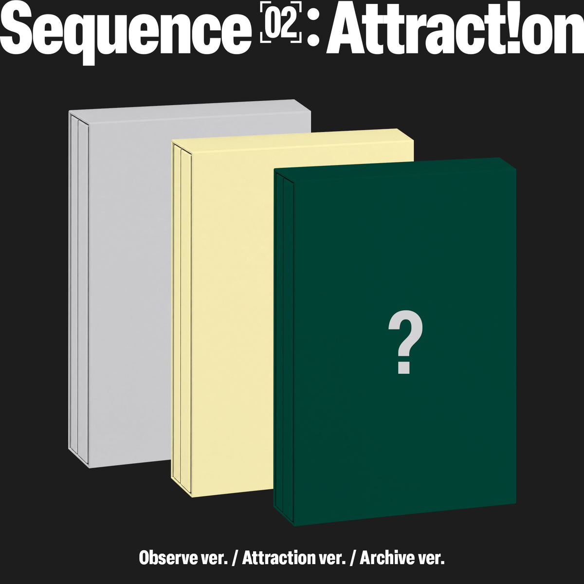 [PRE-ORDER] AND2BLE - 2nd Mini Album 'Sequence 02: Attraction' (Standard ver.)