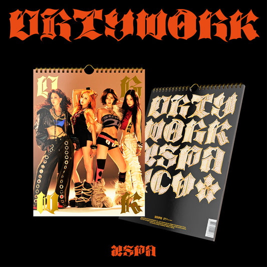 aespa - Single 'Dirty Work' (Dirty Worker Ver.) + Apple Music Photocard POB