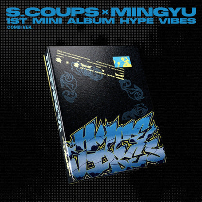 [PRE-ORDER] Seventeen - S.COUPS X MINGYU - 1st Mini Album 'HYPE VIBES' (Standard ver.) + SOUNDWAVE POB Photocard