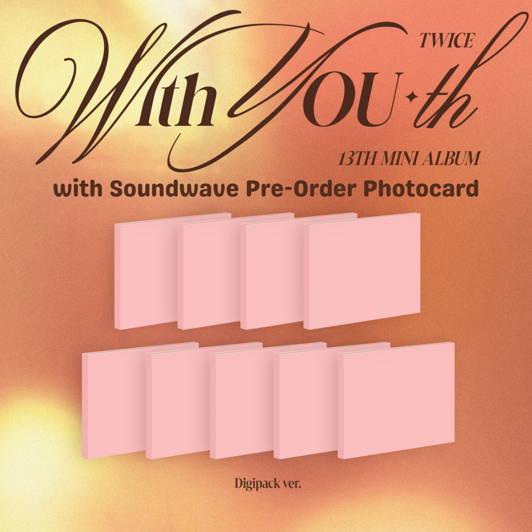 TWICE - 13th Mini-Album 'With YOU-th' (Digipack) – KLOUD K-Pop Store