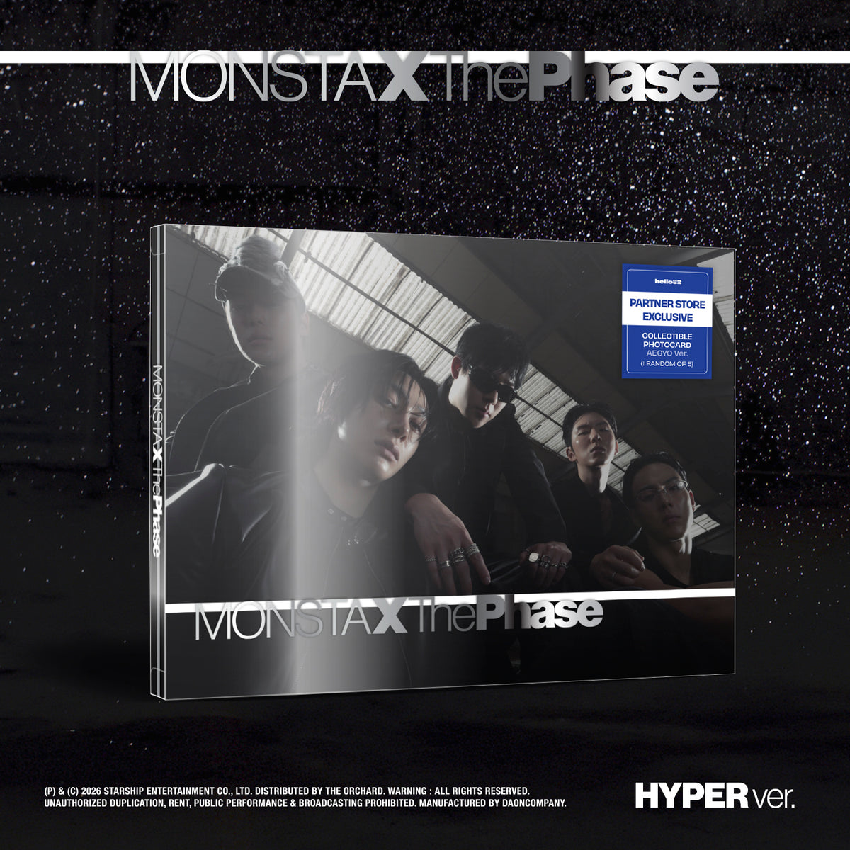 MONSTA X - 'The Phase' (Photobook ver.) (hello82 PARTNER STORE Exclusive)