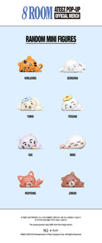 ATEEZ - 8ROOM OFFICIAL MD - Random Mini Figures