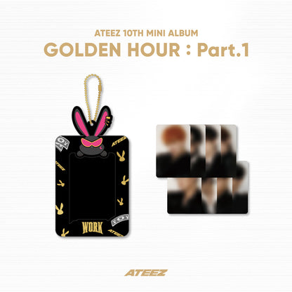 ATEEZ 에이티즈 - [GOLDEN HOUR : Part. 1] OFFICIAL MD - Photocard Holder Set