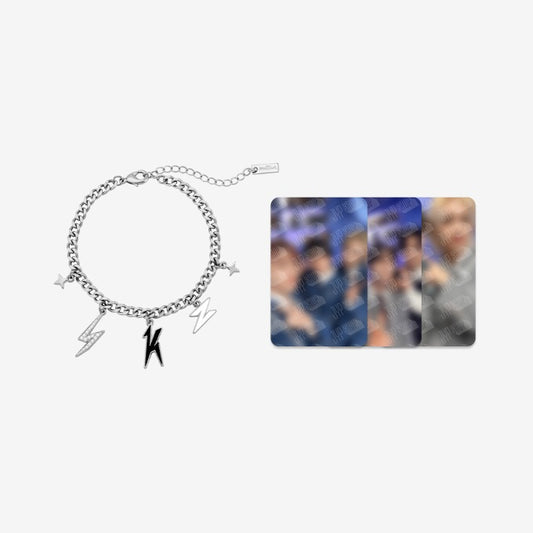[PRE-ORDER] Stray Kids - 4th Fanmeeting 'SKZ'S MAGIC SCHOOL' MD - Charm Bracelet + Photocard Set