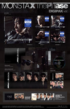 [PRE-ORDER] MONSTA X - 'The Phase' (DIGIPAK ver.) (hello82 PARTNER STORE Exclusive) (RANDOM)