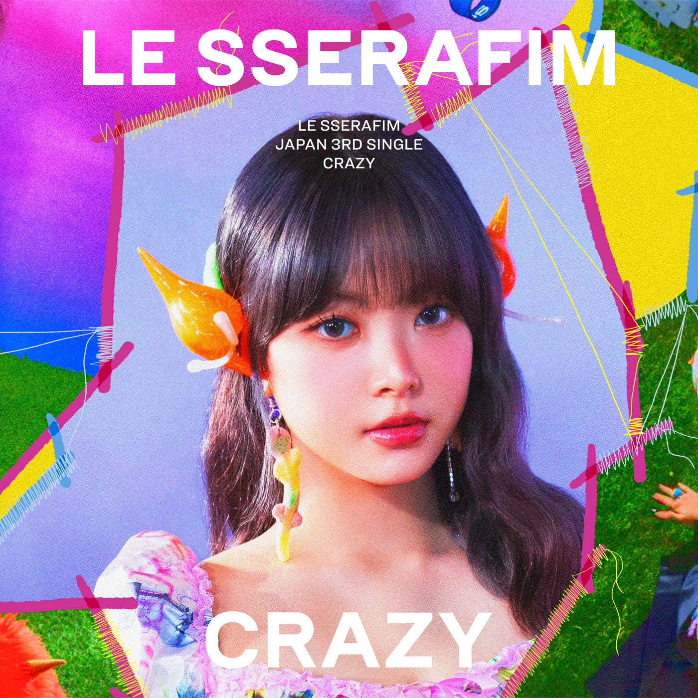 LE SSERAFIM - 3rd Japanese Single 'CRAZY' (Solo Jacket Limited Edition)