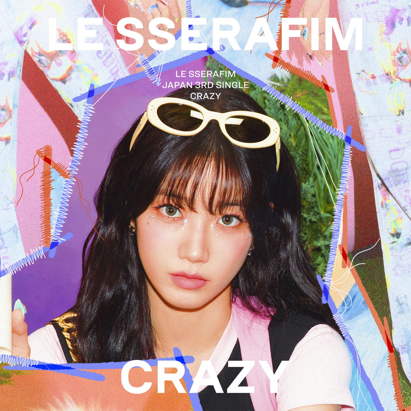 [PRE-ORDER] LE SSERAFIM - 3rd Japanese Single 'CRAZY' (Solo Jacket Limited Edition)