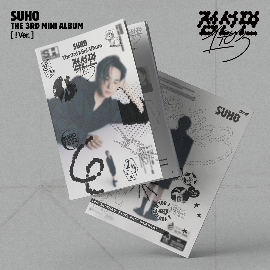[FINAL SALE] EXO - SUHO - 3rd Mini-Album '점선면 (1 to 3)' (! Version)