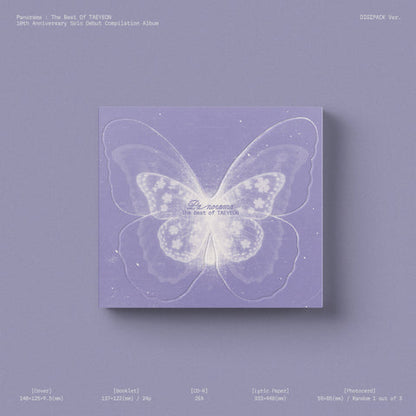 TAEYEON - 'Panorama : The Best of TAEYEON' (DIGIPACK ver.) + Apple Music Photocard POB