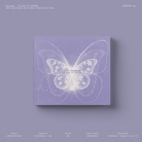 [PRE-ORDER] TAEYEON - 'Panorama : The Best of TAEYEON' (DIGIPACK ver.) + Apple Music Photocard POB
