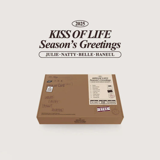 [PRE-ORDER] KISS OF LIFE - 2025 Season's Greetings + withmuu POB Photocard