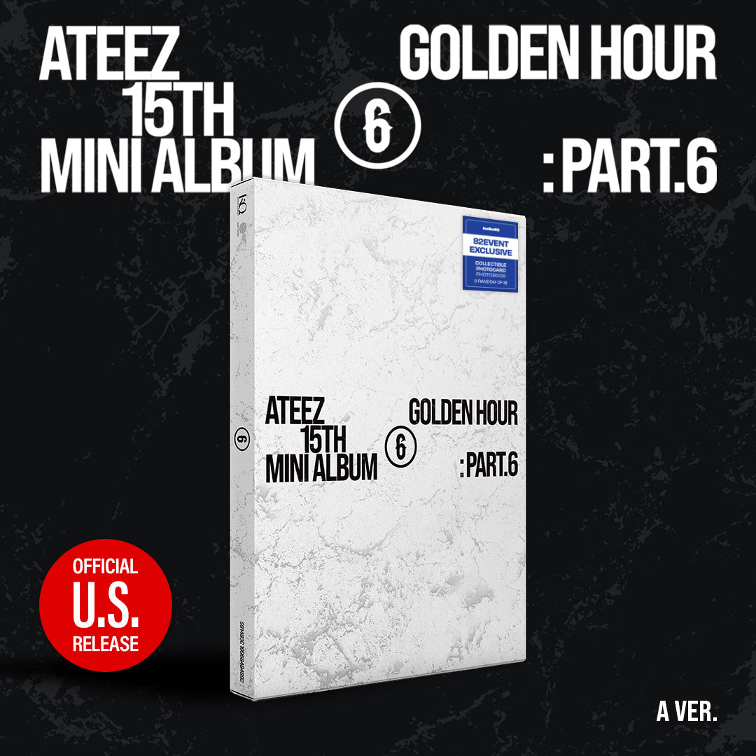 [PRE-ORDER] ATEEZ - 'GOLDEN HOUR: PART.6' (Standard ver.) - 82EVENT Exclusive