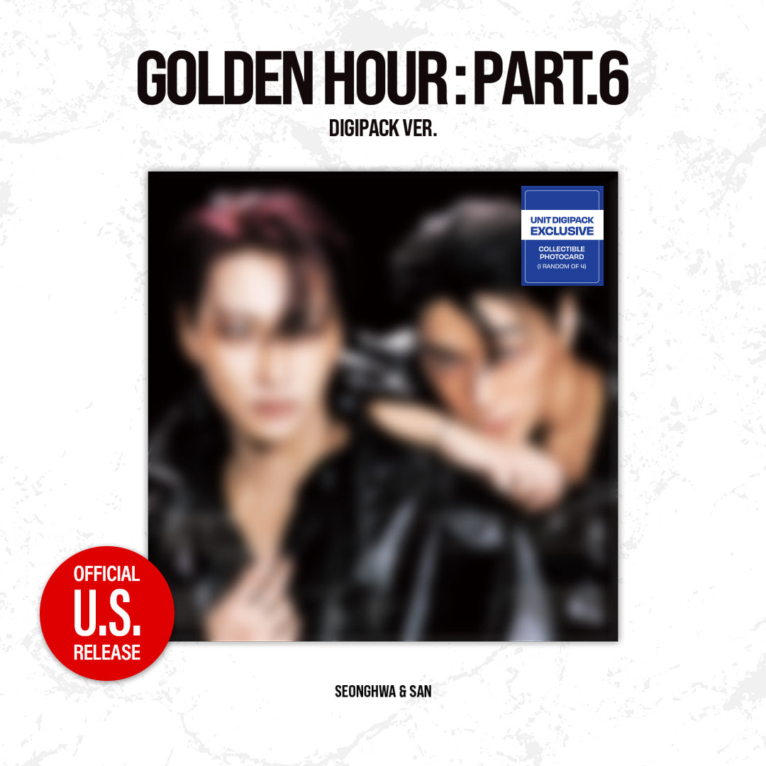 [PRE-ORDER] ATEEZ - 'GOLDEN HOUR: PART.6' (DIGIPACK UNIT ver.) - Unit Digipack Exclusive (RANDOM)