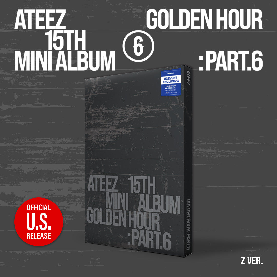 [PRE-ORDER] ATEEZ - 'GOLDEN HOUR: PART.6' (Standard ver.) - 82EVENT Exclusive