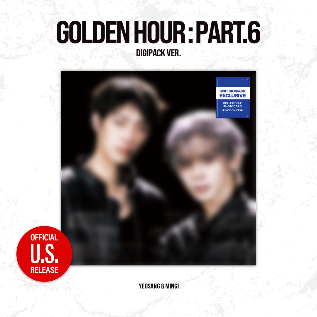 [PRE-ORDER] ATEEZ - 'GOLDEN HOUR: PART.6' (DIGIPACK UNIT ver.) - Unit Digipack Exclusive (RANDOM)