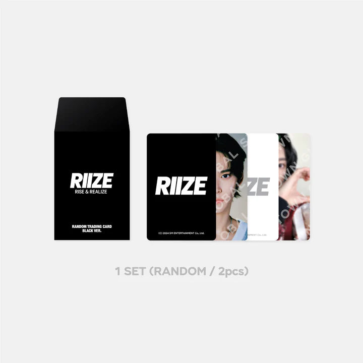 RIIZE - 2024 'RIIZE UP' POP-UP MD - Random Trading Card Set