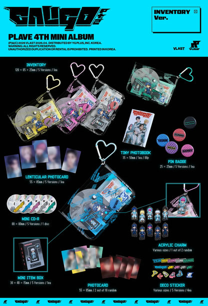 PLAVE - 4th Mini Album 'Caligo Pt.2' (INVENTORY ver.)
