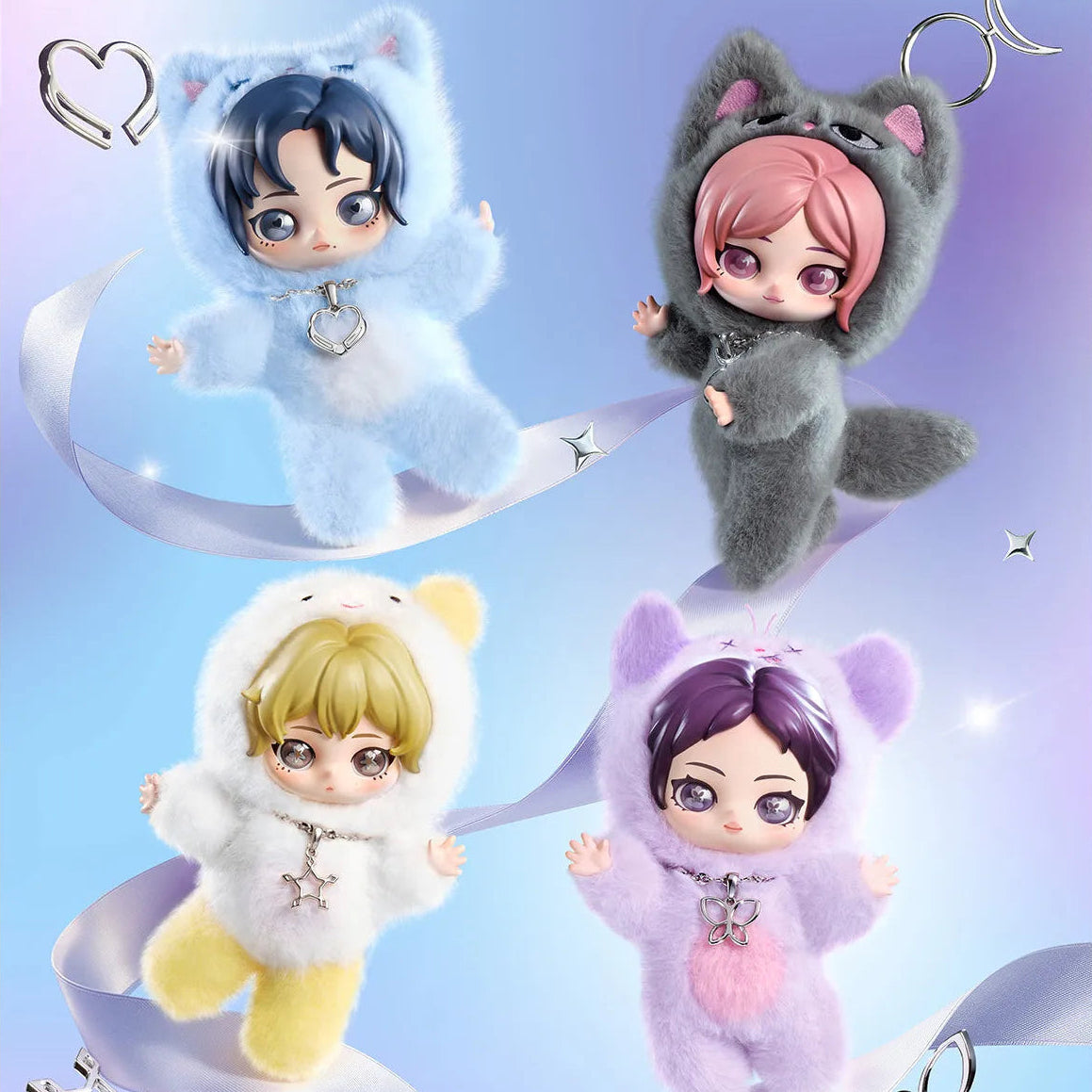 aespa - (POPMART Official) aespa Fluffy Club Series Vinyl Plush Doll Pendant (RANDOM)