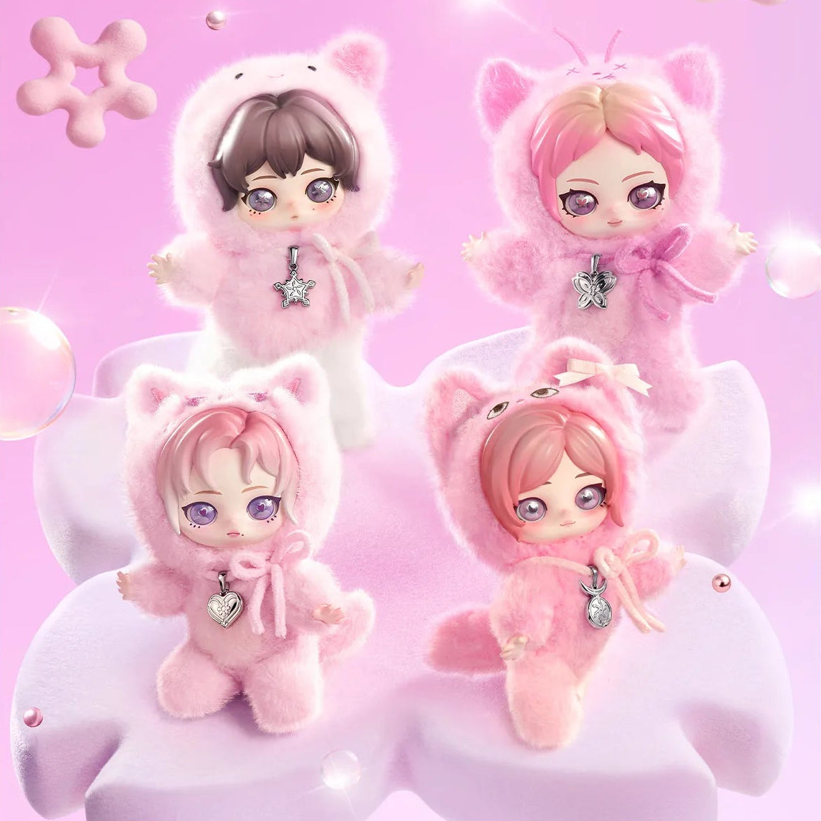 aespa - (POPMART Official) aespa Fluffy Club Series Vinyl Plush Doll Pendant (RANDOM)