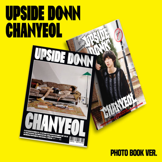 EXO - Chanyeol - 2nd Mini-Album 'Upside Down' (Photobook ver.) + Apple Music Photocard POB