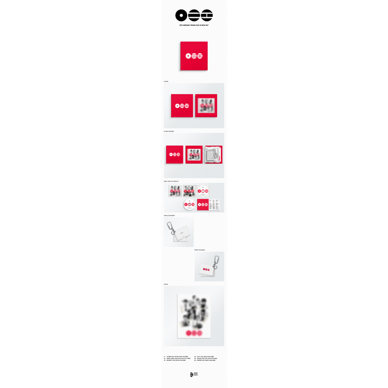BTS - 5th Album 'ARIRANG' (Travel Tag CD Box Set Ver.)