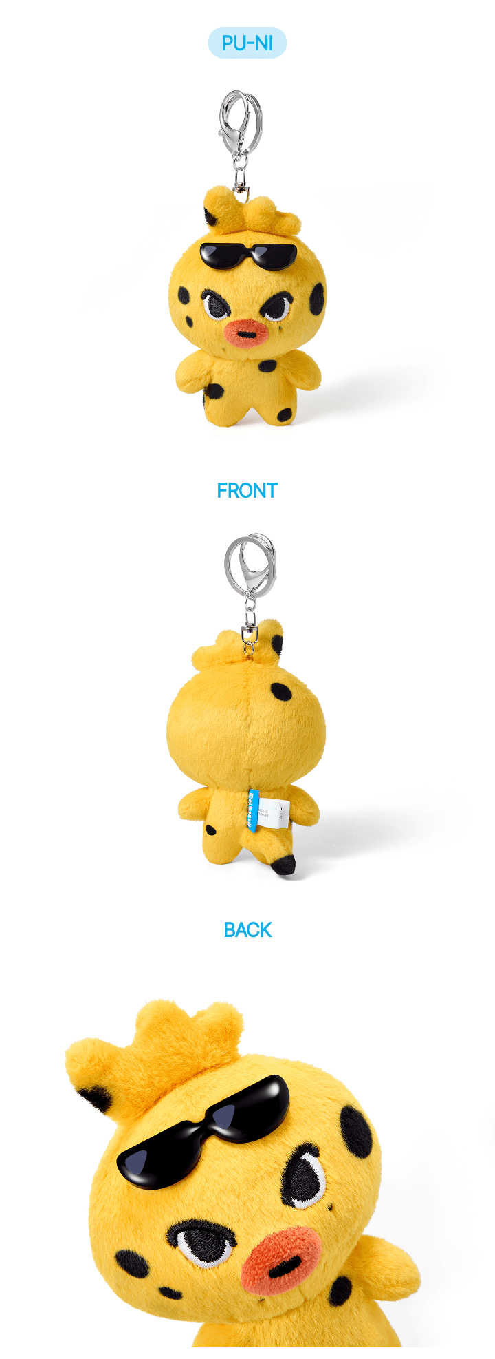 [PRE-ORDER] ENHYPEN - ENCHIN Official Character MD - Plush Keyring
