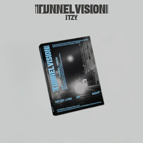 ITZY - 11th Mini Album 'TUNNEL VISION' (POCCALBUM Ver.) + Apple Music Photocard POB