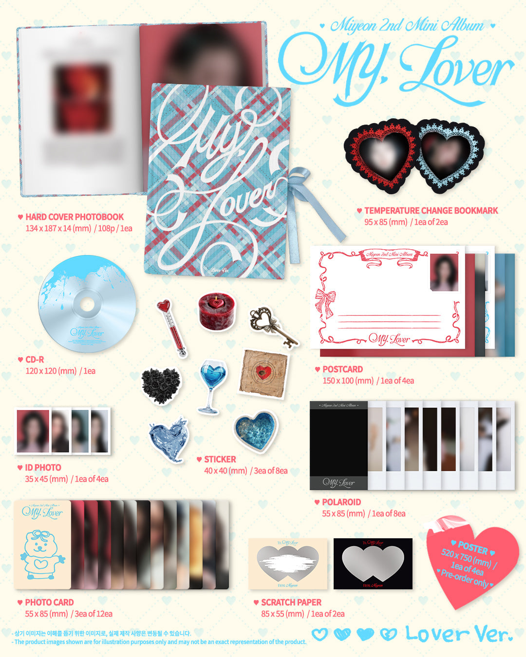 i-dle - MIYEON - 2nd Mini Album 'MY, Lover' (Photobook Ver.)