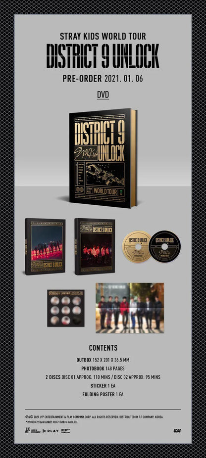 Stray Kids - 'District 9 : Unlock in SEOUL' (DVD)