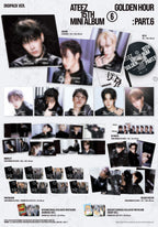 [PRE-ORDER] ATEEZ - 'GOLDEN HOUR: PART.6' (DIGIPACK ver.) - 82EVENT Exclusive (RANDOM)