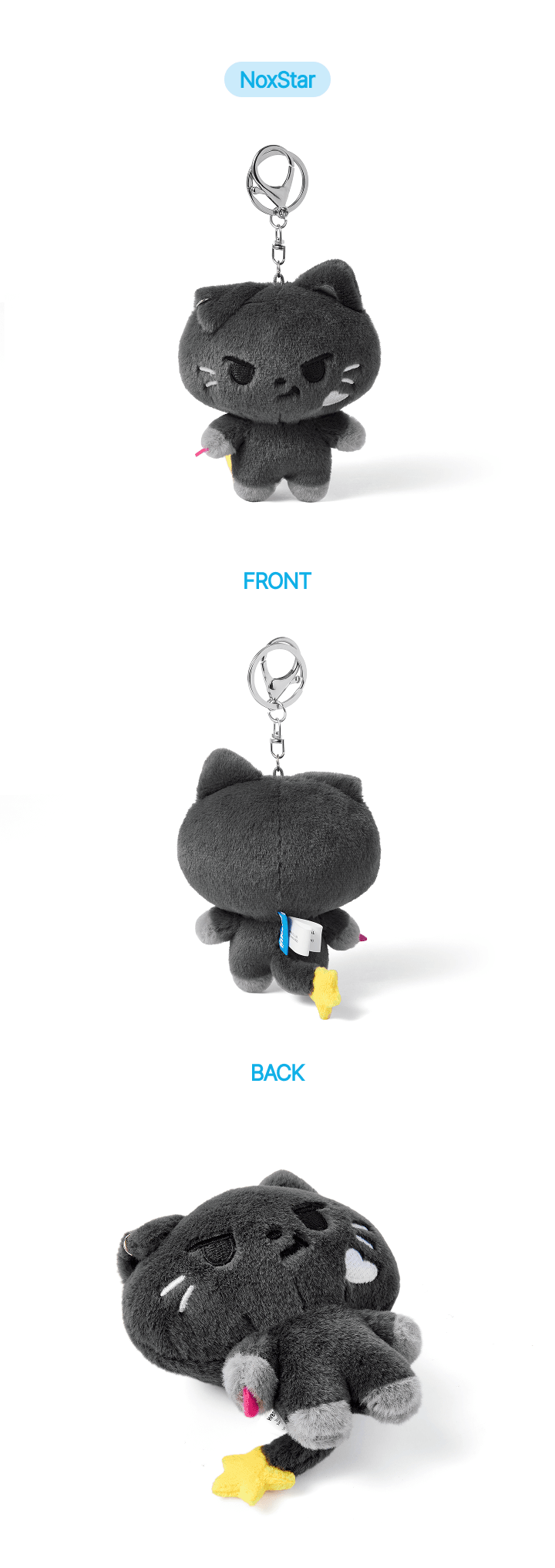 [PRE-ORDER] ENHYPEN - ENCHIN Official Character MD - Plush Keyring