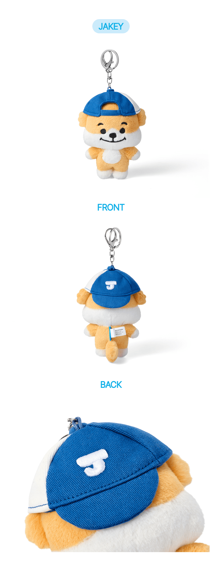 [PRE-ORDER] ENHYPEN - ENCHIN Official Character MD - Plush Keyring