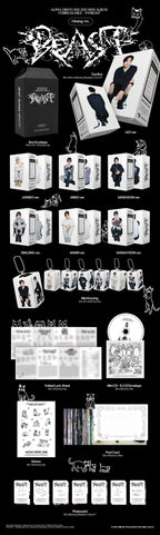 [PRE-ORDER] ALPHA DRIVE ONE - 2nd Mini Album 'UNBREAKABLE : 少年BEAST' (Hissing Ver.) (hello82 Exclusive) (RANDOM)