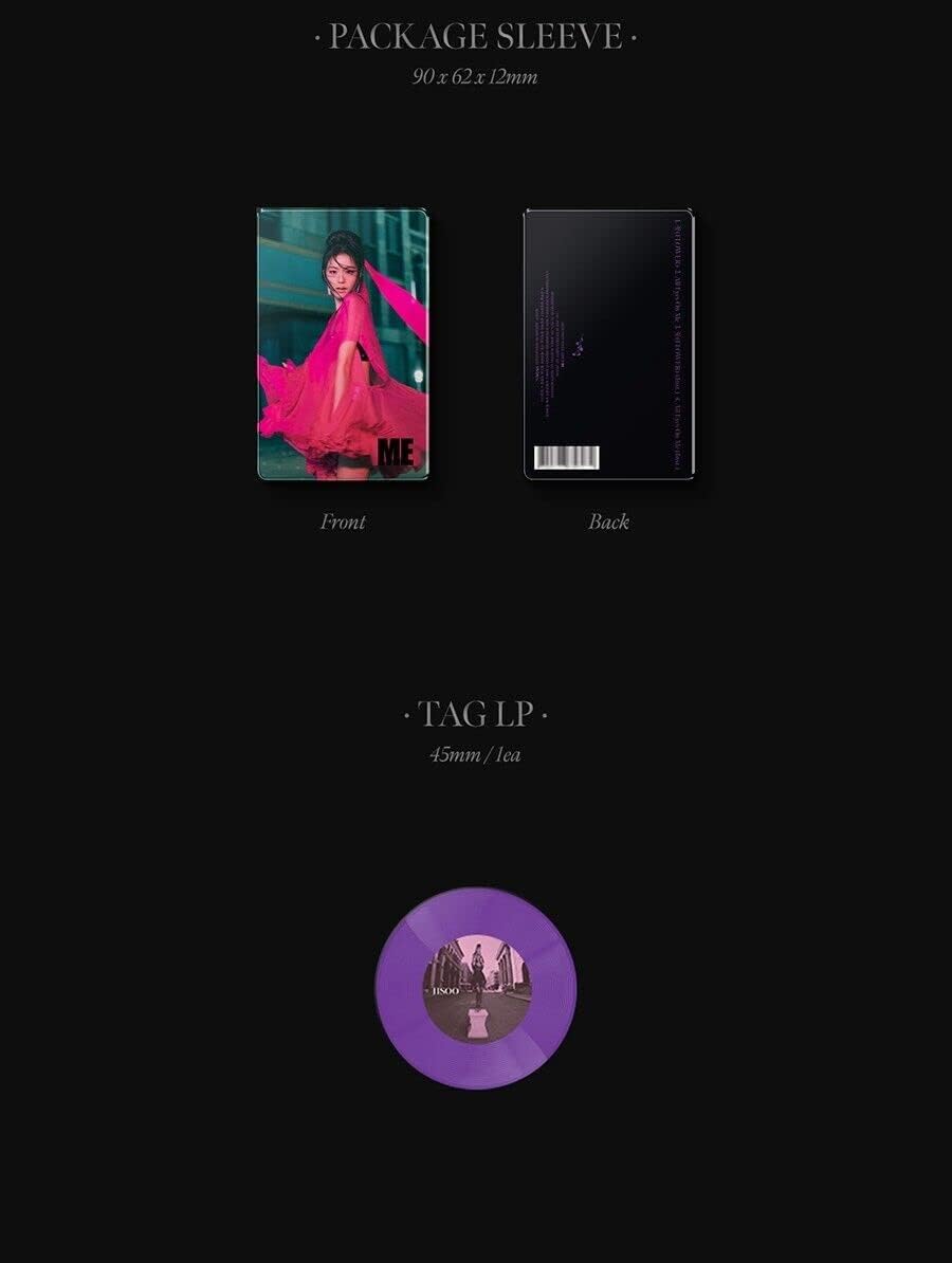 BLACKPINK - JISOO - 1st Single Album 'ME' (YG TAG ALBUM) (LP Version)