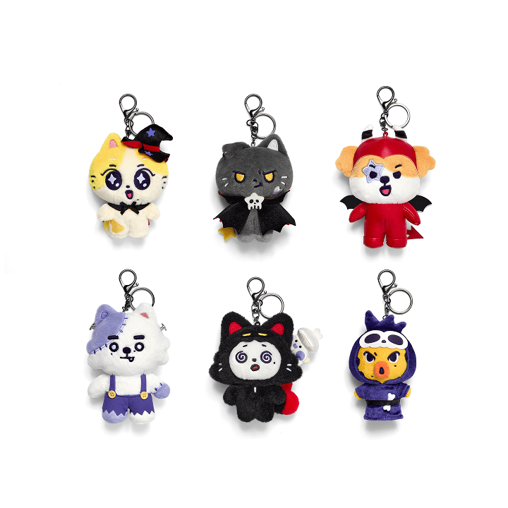 [PRE-ORDER] ENHYPEN - SPOOKY ENCHIN OFFICIAL MD - Plush Keyring