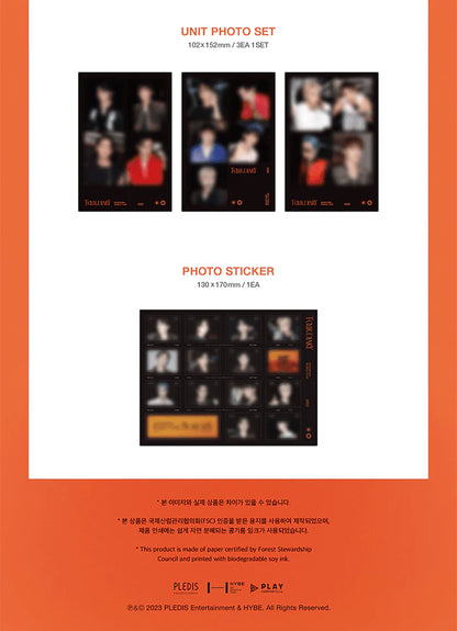 Seventeen 세븐틴 - WORLD TOUR 'BE THE SUN' SEOUL (Tour Diary Photobook) + POB